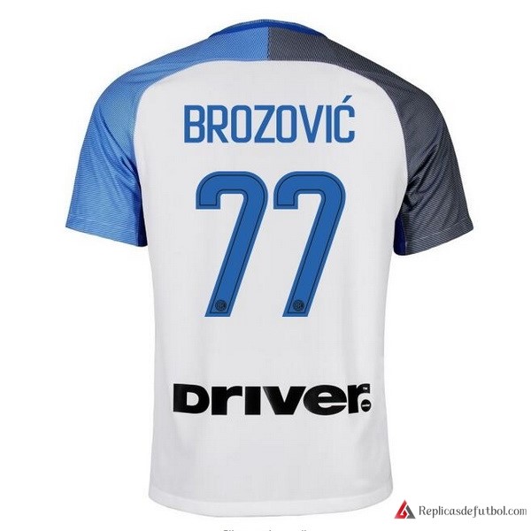 Camiseta Inter Segunda equipación Brozovic 2017-2018